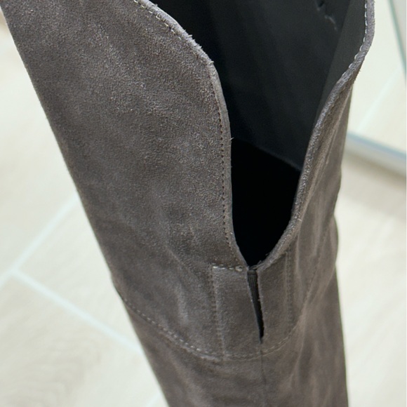 Via Spiga Suede Over The Knee Boots - Picture 7 of 10